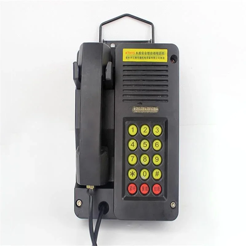 Explosion-proof Wall Mount Landline Telephone, P/T Compatible Dialing Mode, Anti-noise Automatic Telephone IP65 Protetction