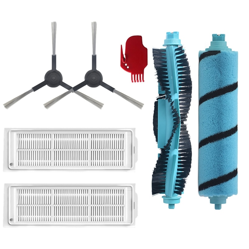 HOT-HEPA Filter Roller Brush Mop Pads Cloth for Conga 1890 3790 3290 3490 3690 Vacuum Cleaner Spare Parts Side Brush