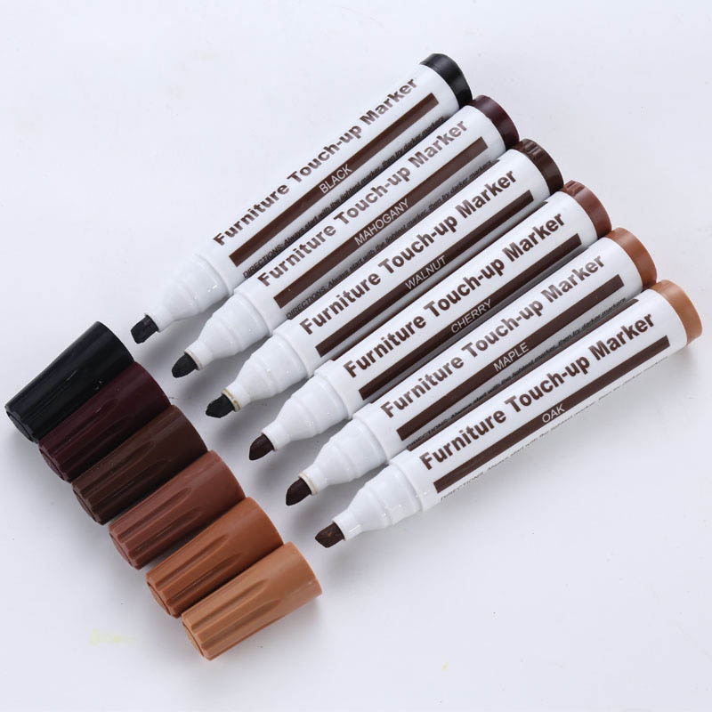 Furniture Repair Pen Markers Scratch Filler Paint Remover For Wooden Cabinet Floor Tables Chairs Pen Markers Writing Pens