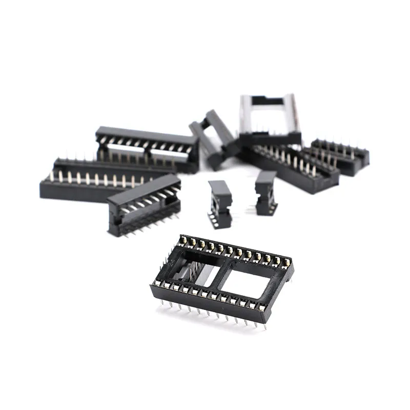 20PCS 8pin 14pin 16pin 20pin 28pin 40pin DIP IC sockets Adaptor Solder Type