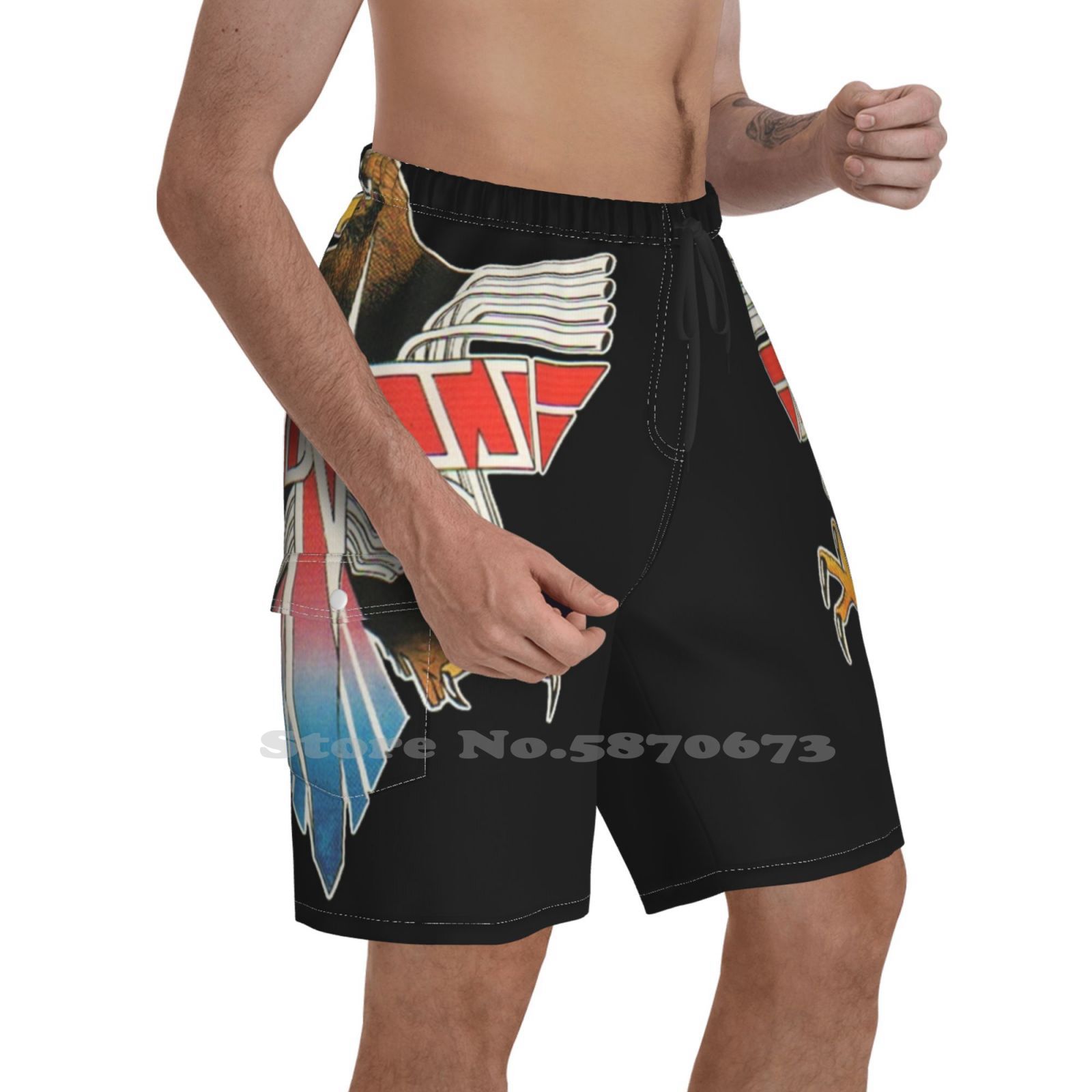 Loudness Sports Fitness Shorts Loudness Logo Loudness Japanese Heavy Metal Band Band Logo Funny Greenday Rush Band Tool Band