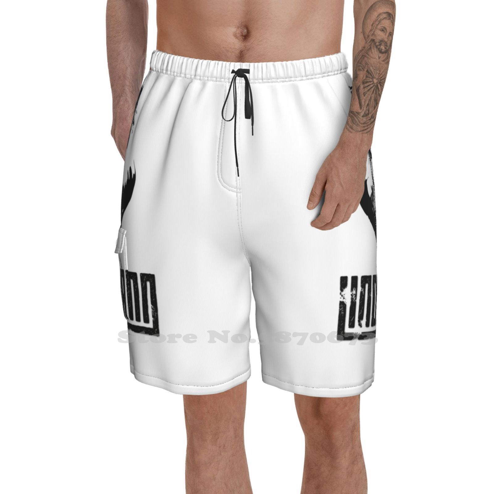 Mainstream Lindemann Men'S Summer Short Pants Beach Shorts Cloothing Home Living Kids Babies Logos Aira S Till Lindemann Ti