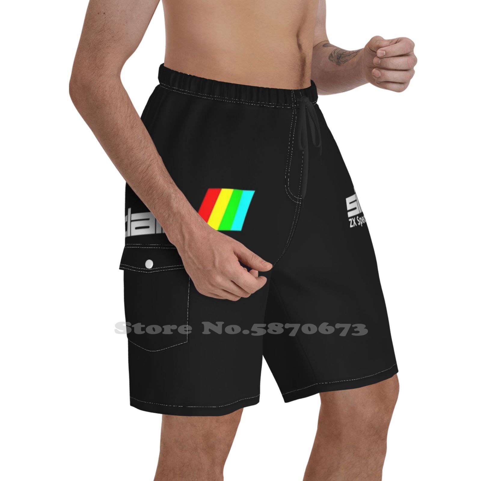 Best Seller - Zx Spectrum Merchandise Fashion New Men'S Beach Shorts Zx Spectrum Zx Spectrum Merchendise Zx Spectrum Stuff 