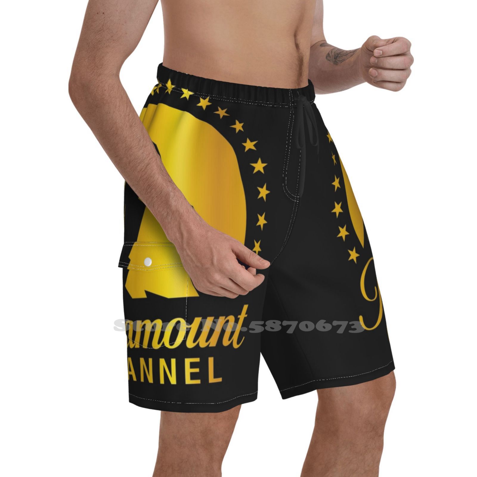 Puncak Film Men'S Fashion Shorts Sports Shorts Paramount Paramount Pictures Film Company Film Cinema Film Studio Studio Cbs