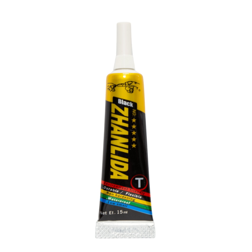 Zhanlida T Hard 15ML Settings Contact Adhesive Universal Repair Glue With Precision Applicator Tip