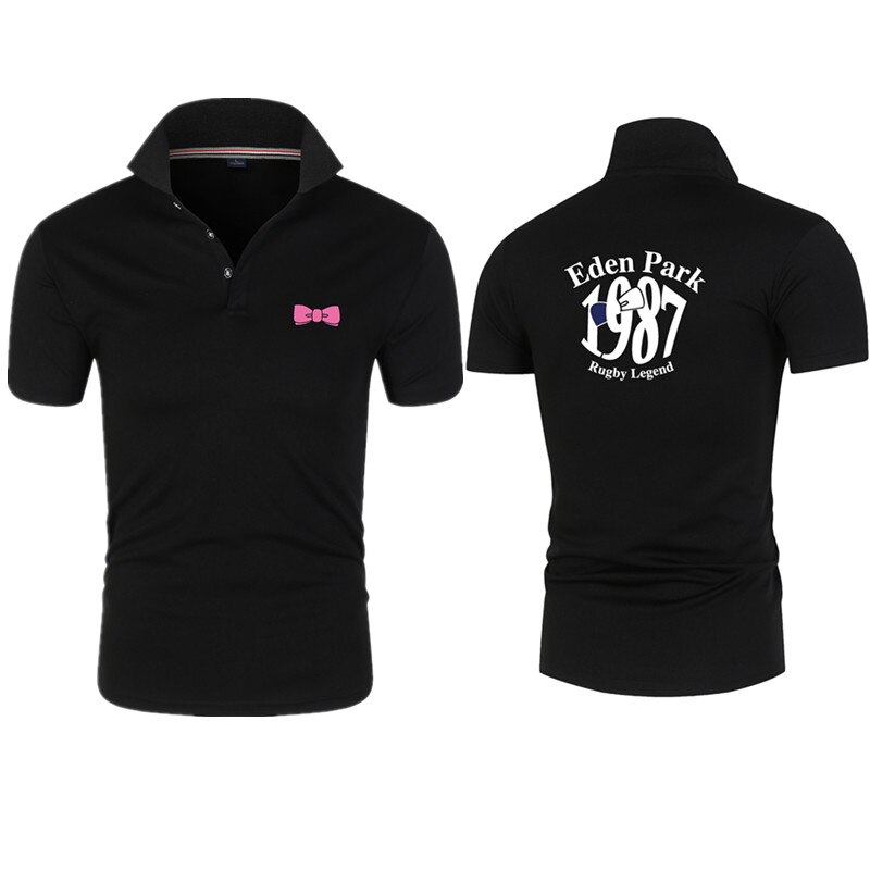 New T-shirt Shirt Short Sleeve Polo Shirt Men Fashion Polo Shirts casual Slim Solid Color Business Men's Shirts Men's 