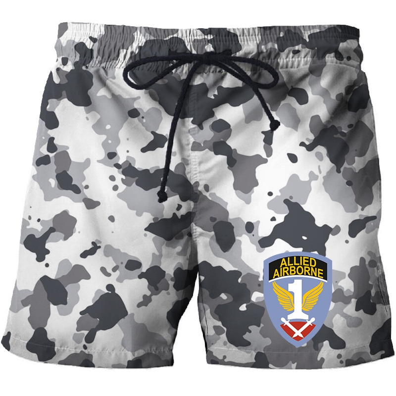 U.S. Army special forces summer beach pants military combat men's camouflage shorts outdoor hiking hunting sports shorts202