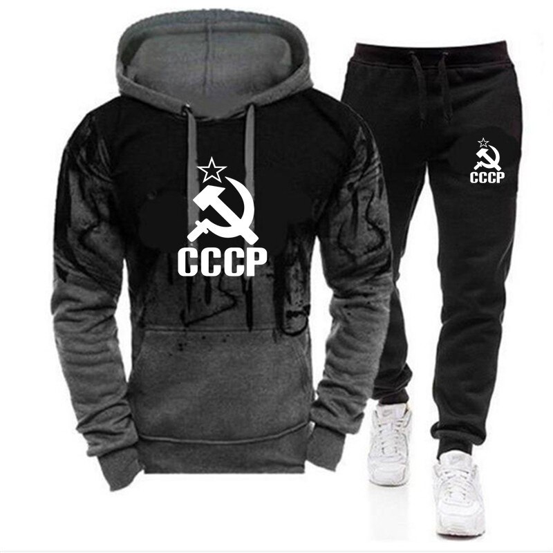Winter Warm Hoodies Unique 3D Jacket Print CCCP Russian USSR Hooded Men's Sweatshirt Casual Tracksuits Soviet Union ropa ho