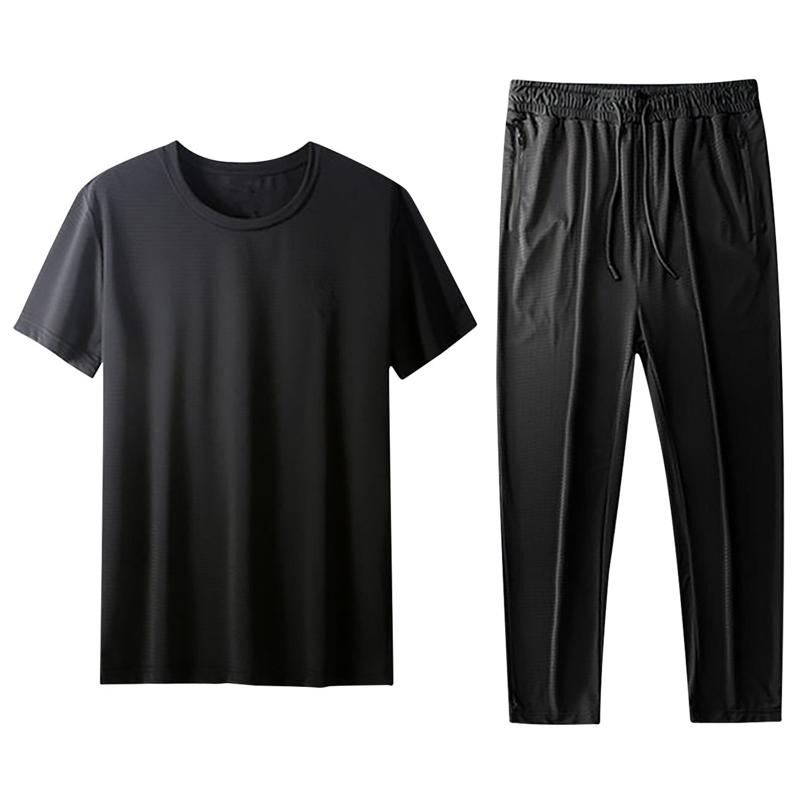 Men Ice Silk Fitness Running Stretch Yoga Pant Soft Men's Cotton Yoga Sweatpa Running Pants Men Sport Jogging Fitness Train