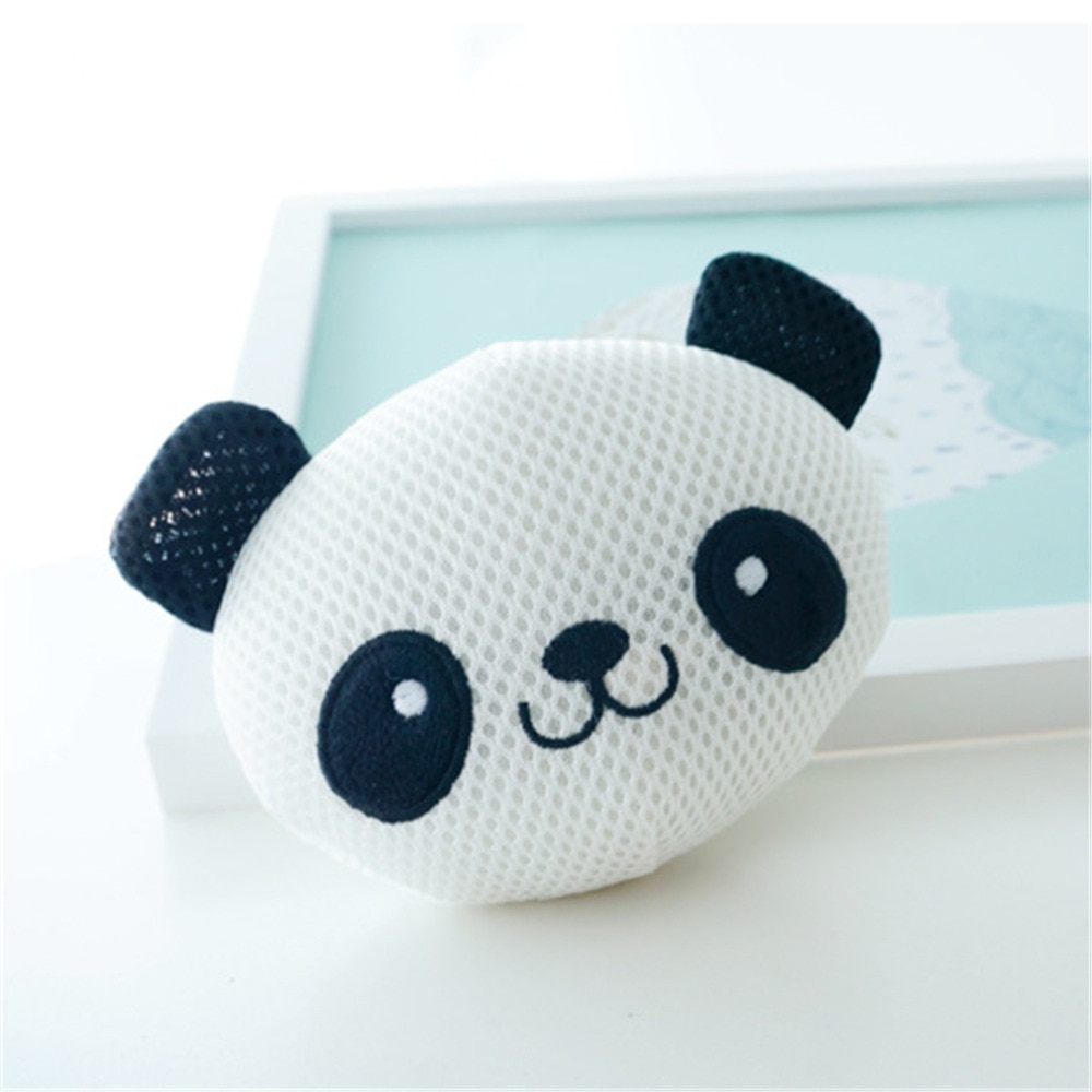 Cartoon Panda Bath Wipe For Baby Shower Supplies Bathroom Newborn Bath Wipe Infant Bath Ball Sponge Super Soft Baby Care 2019