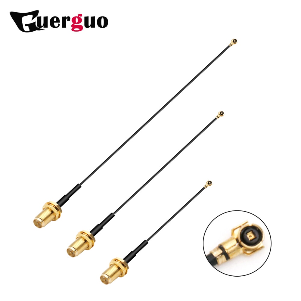 1PC RG1.13mm 0.81mm Pigtail Extension IPEX RF Cable SMA Female to ufl U.FL IPX IPEX1 IPEX 4 Female RP SMA Male for WIFI Antenna