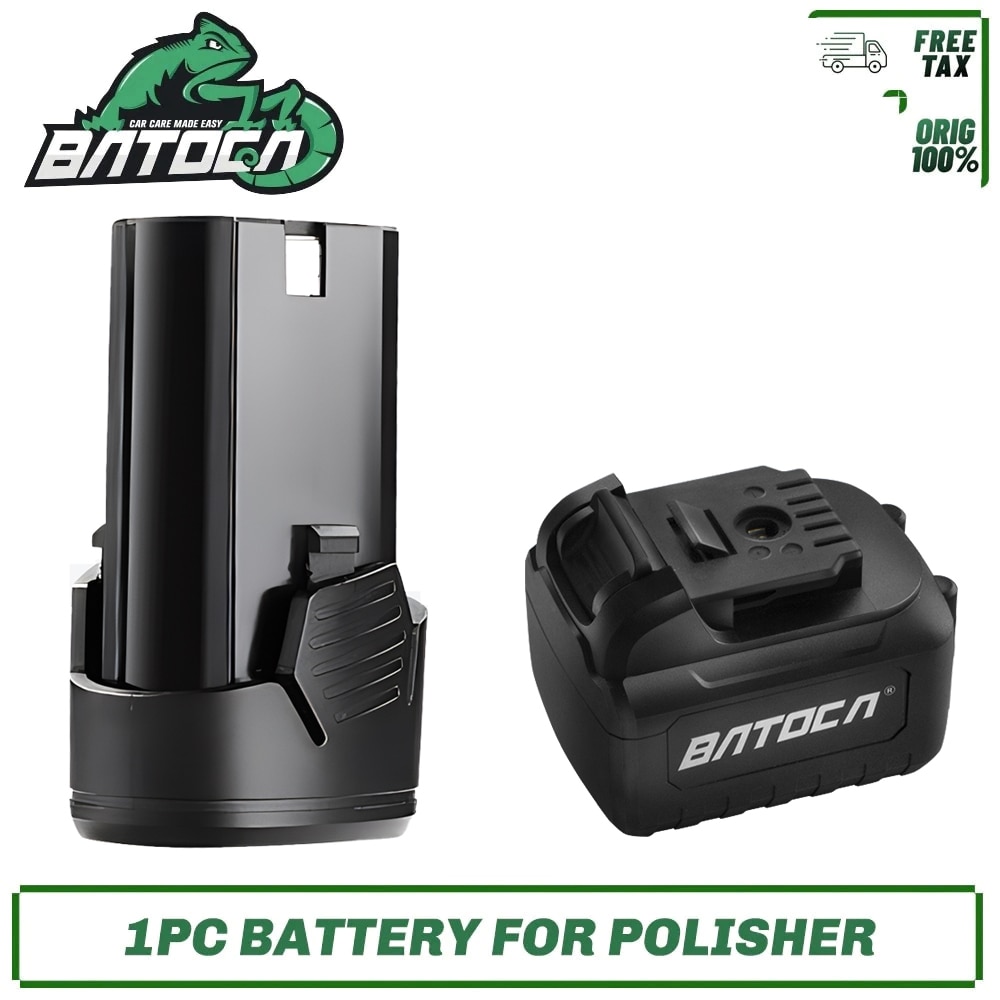 BATOCA 12V Wireless Car Polisher Electric Battery For Polisher b02po37 b02po49