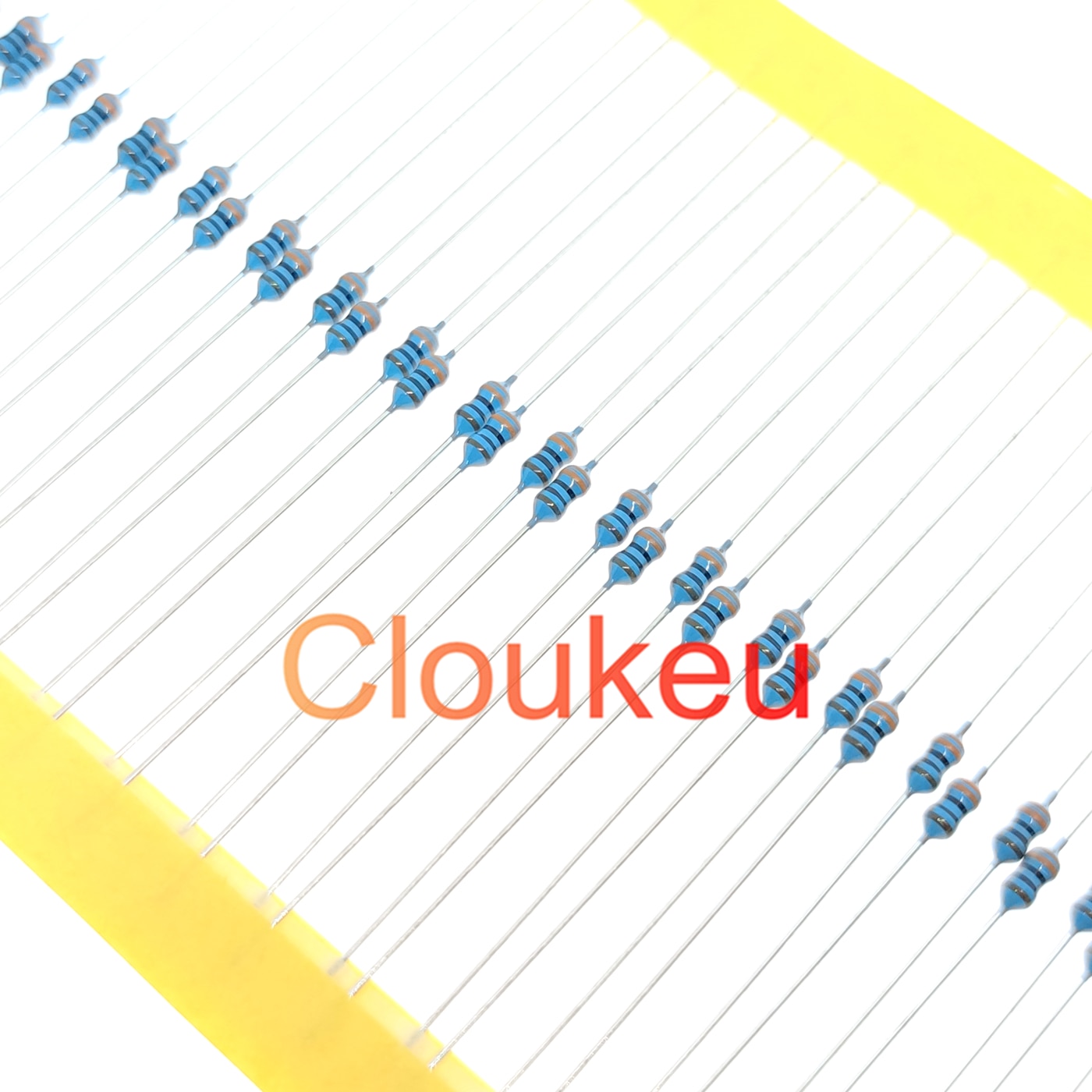 Color ring resistance 1/8W 1%5% 1K 1.2K 1.3K 1.5K 1.8K 2.2K 2.4K 2.7K 3K 3.3K 3.6K 3.9K 4.3K 4.7K 5.1K 5.6K 6.2K Ohm 0.125w 1/6w