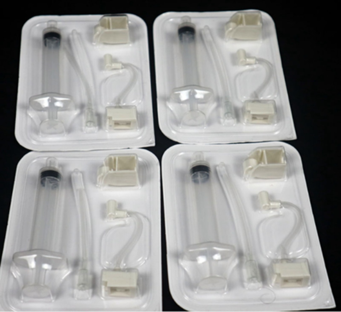 10 pieces Vanadium Titanium Crystal Needles for Mesotherapy Gun Accessory Disposable needles Syringe needle with tube