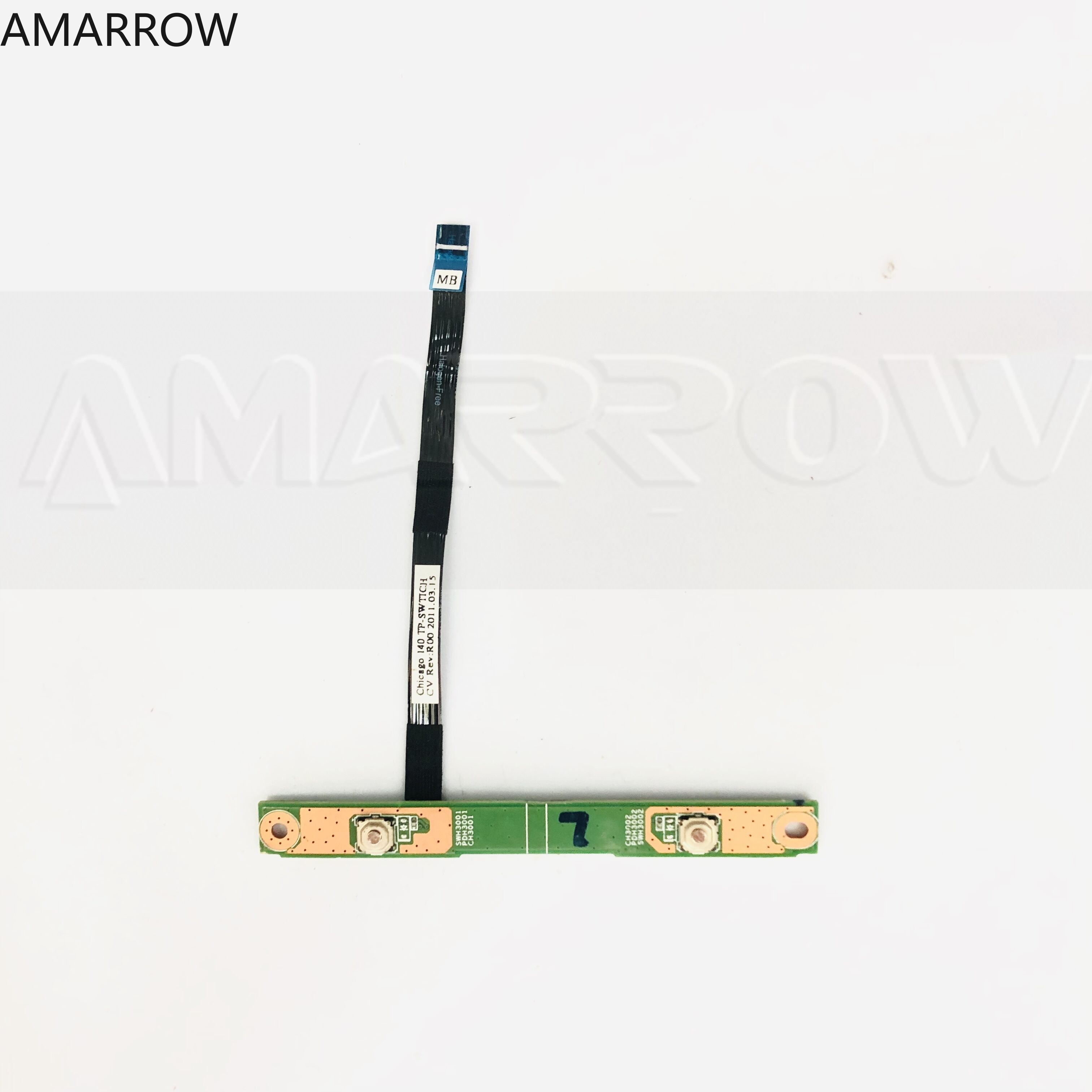 Original Free Shipping For HP CQ57 Left And Right Button Board Key Board 01015EH00-388-G