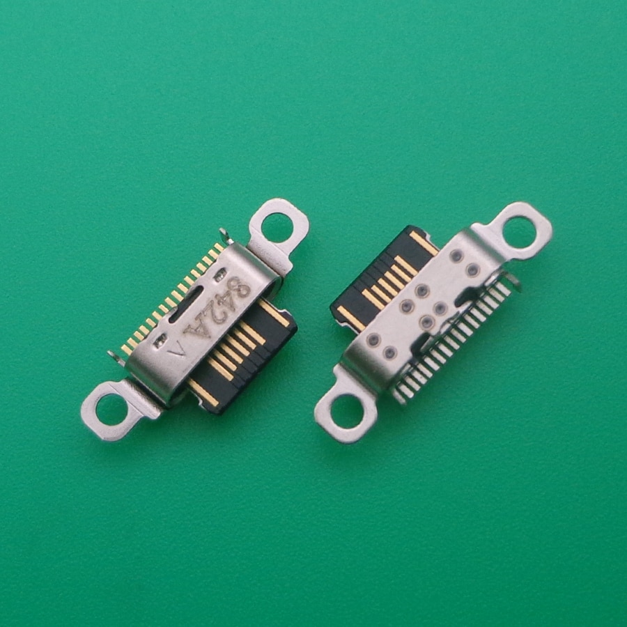 2Pcs USB Charger Charging Dock Port Connector For OUKITEL C21 C18 Pro C18Pro Type C Contact Socket Jack Plug