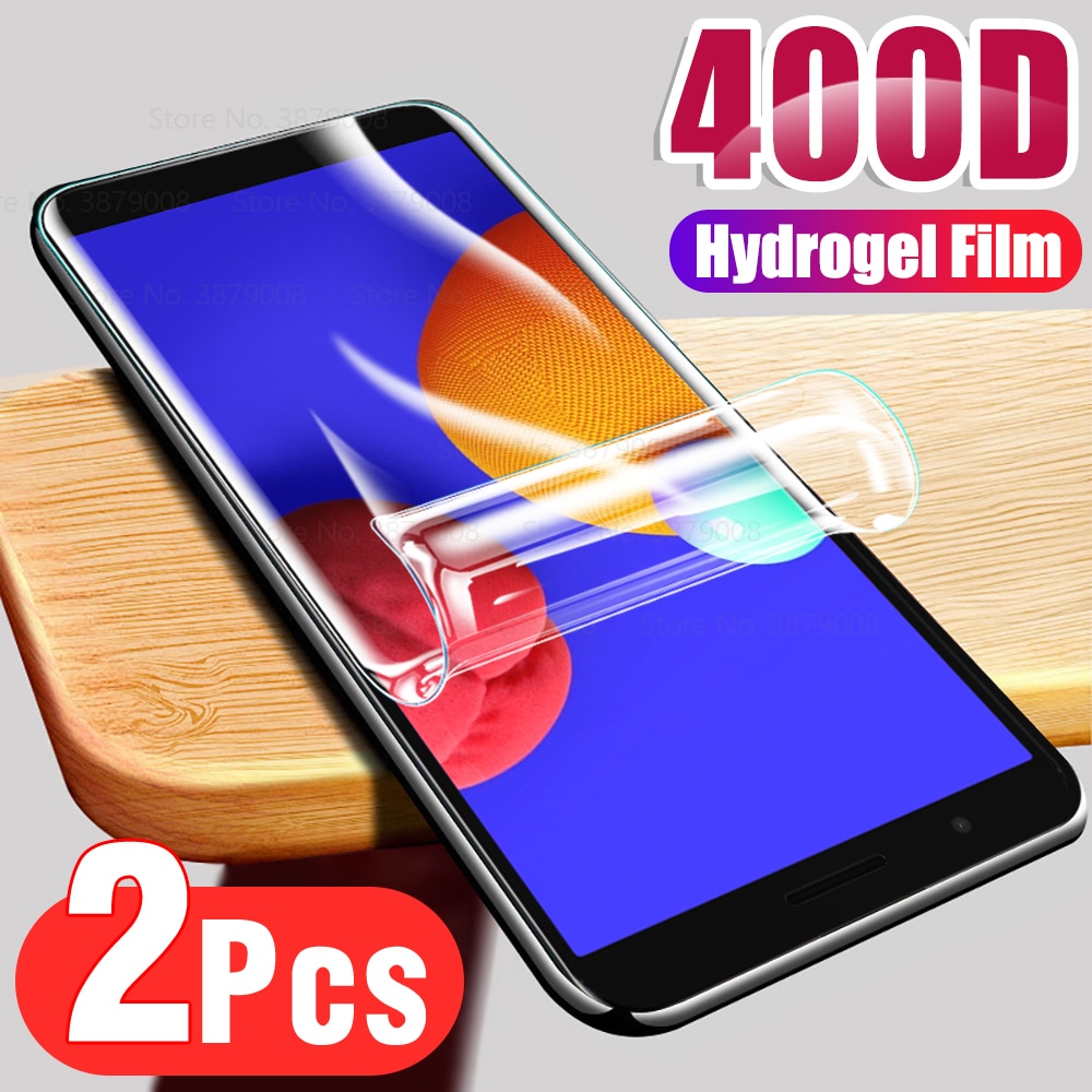 2PCS Film For Samsung Galaxy A01 A03 A3 Core Phone Hydrogel Film Screen Protectors For Samsung A01 Core SM-A013F films not glass