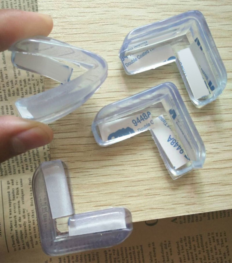 Baby Safety Anti-collision Edge Corner Guards Angle Thick Table Glass Protect Kid Corner AU Silicone Protective Cover
