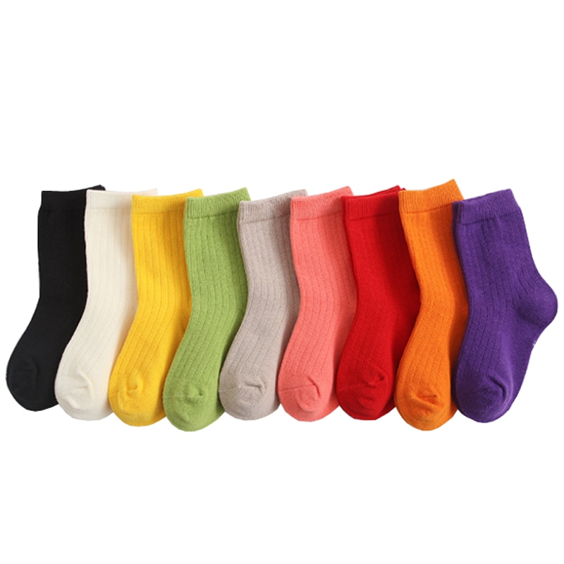 5Pair/lot New children's socks boys and girls casual children's socks