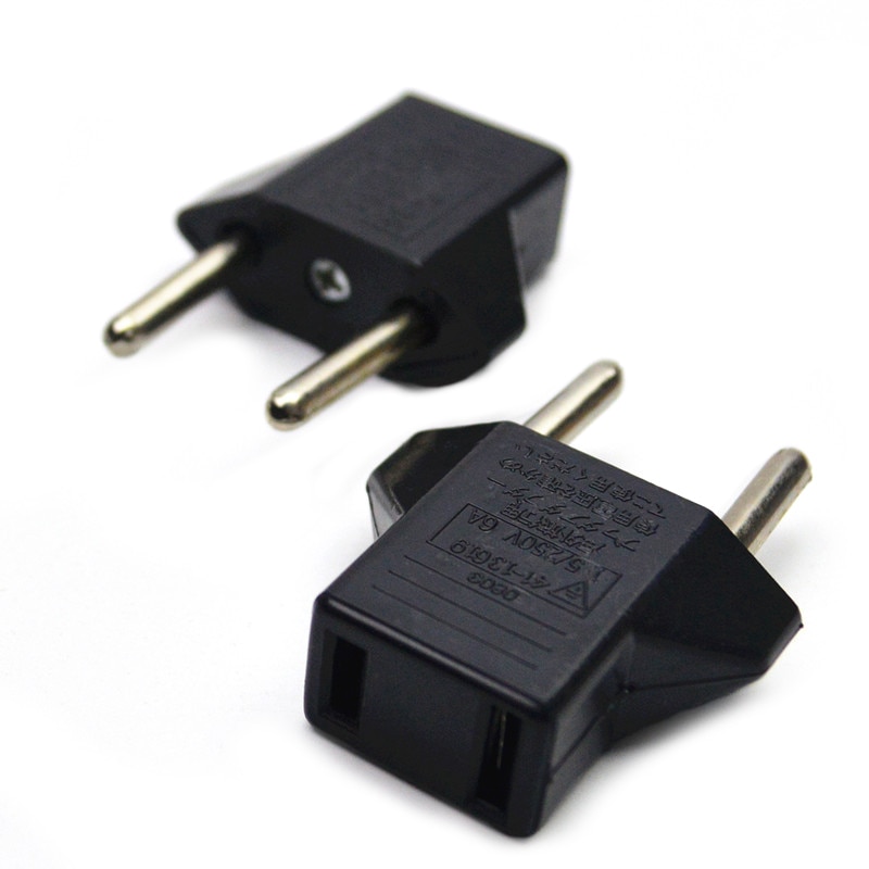 European EU Power Electric Plug Adapter American China Japan US To EU Euro Travel Adapter AC Power Cord Charger Sockets Outlet