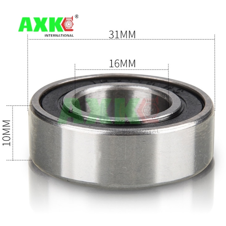 4/6pcs Bearing 163110 16x31x10 163110-2RS 163010 16x30x10 Shielding Ball Bearing Bicycle bearing axis Flower drum bearing