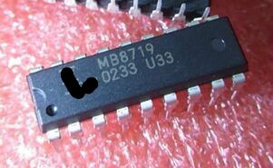 Free shipping 2pcs/lot MB8719 DIP-18 new