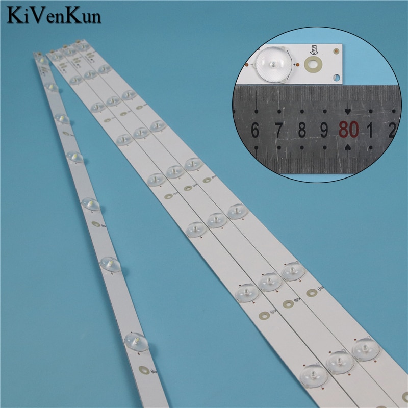 LED Backlight Strips For Philips 40PUH6400/12 40PFT5500/12 40PFF5655/T3 40PUH6400 40PHF5500/88 Bars LBM400P0901-AW-2 Bands Ruler