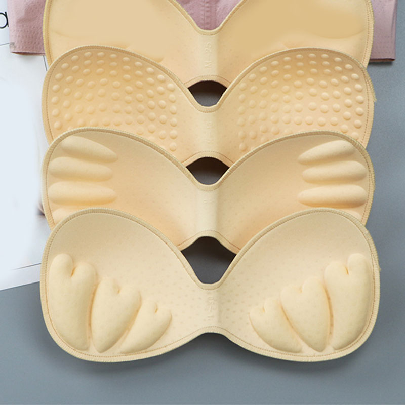 Foam Triangle Sponge Pads Chest Cups Breast Bra Summer Inserts Women Clothes Accessories Swimsuit Padding Inserts Chest Pad