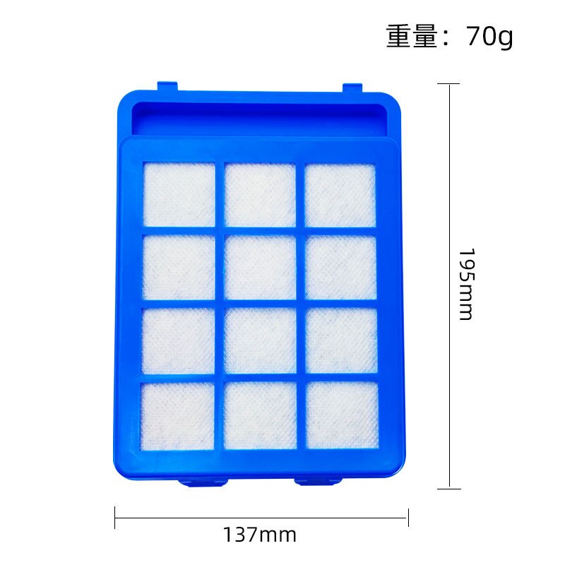 1 PCS HEPA Filter For Philips FC9911 FC9912 FC9920 FC9932 Spare Parts Robot Vacuum Cleaner Parts Accessories