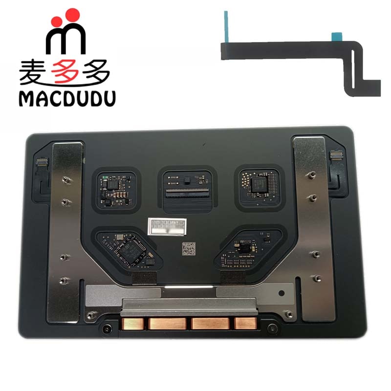 New Force Touch Pad Touchpad Trackpad Cable Grey Silver For MacBook Pro Retina 13" A2289 2020 Year