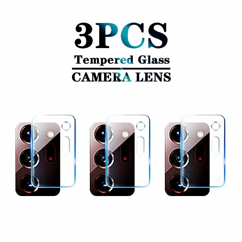 3PCS Tempered Glass on For Samsung Galaxy Note20 Ultra 5G Camera Lens Screen Protector Protective Glass Note 20 Ultra 20ultra