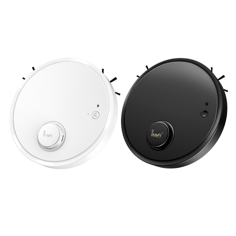 Rechargeable Robot Vacuum Cleaner Wet/Dry Use 70 min Runtime Quiet Super-Thin Ideal for Pet Hair Carpets Hard Floors