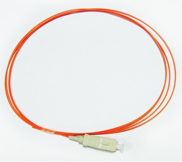 50pcs/lot MM 50/125 Multi Mode OM1 Simplex 3Meter 0.9mm SC/UPC Fiber Pigtail