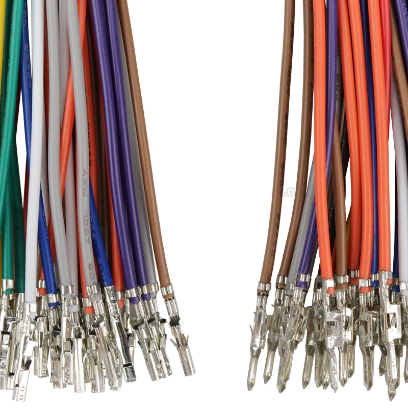 20AWG Male Female 3.0mm 3.0 43030 Molex Micro-Fit 3.0 Crimp Female Crimp Connector customization terminal wire harness