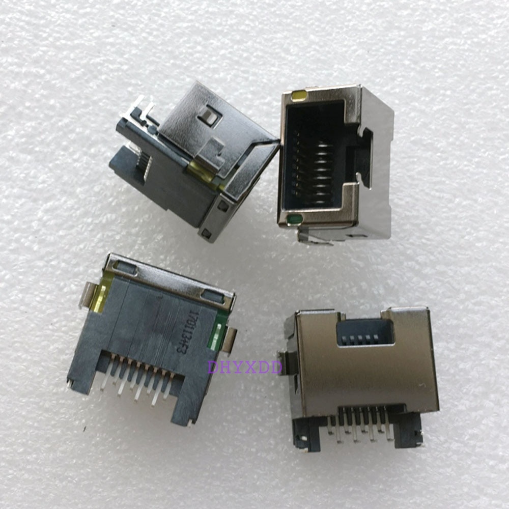 1pcs Lan Jack Socket RJ45 Connector With LED For Lenovo ThinkPad T440 T440S T450 T450S etc Laptop RJ-45 Port