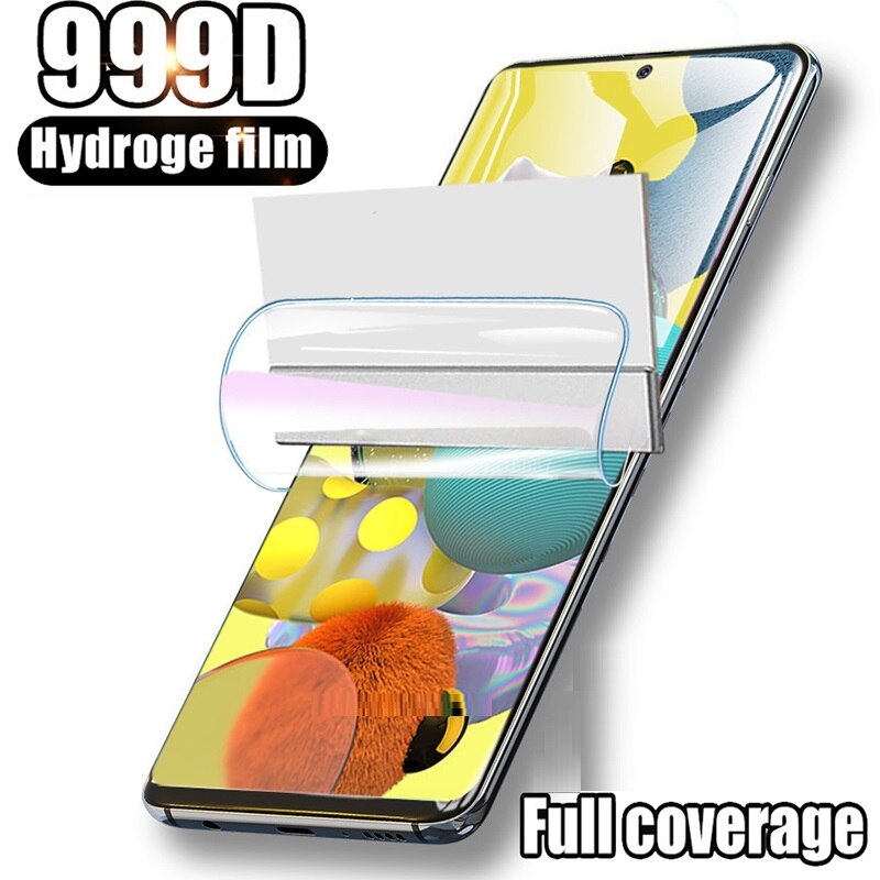 9D Protective On For Samsung Galaxy A10 A20 A30 A40 A50 A60 A70 A80 A90 Hydrogel Film Samsung M10 M20 M30 M40 Screen Film