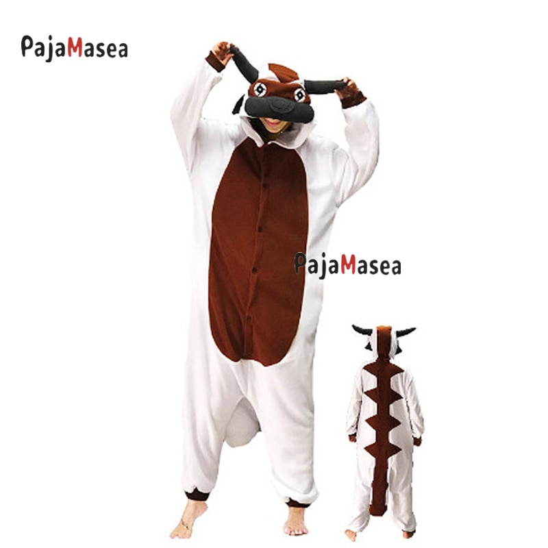 21 New Unisex Fleece Animal Hedgehog Pajamas Cattle Cartoon Christmas Cosplay Female Male Onesie Raccoon Kigurumi Adult