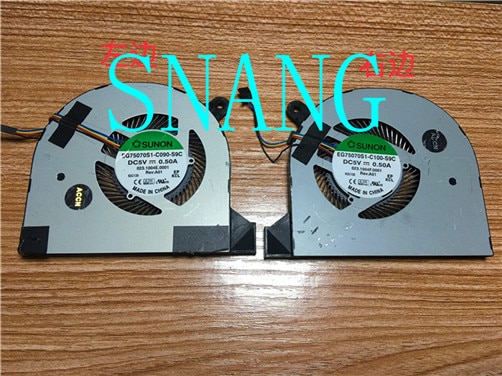 Used FOR Laptop CPU+GPU Cooling Fan For Acer Aspire VN7-592G VN7-593G