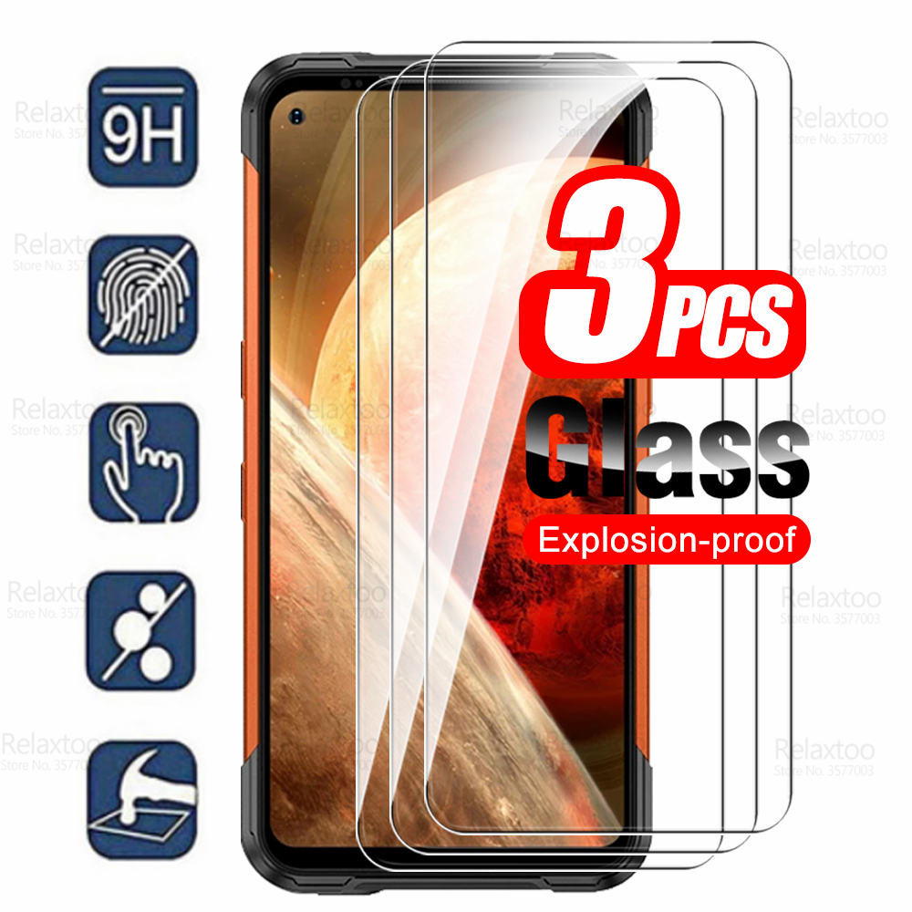 3pcs Tempered Glass For DOOGEE S97 Pro Glass Screen Protector For DOOGEE S97Pro 6.39" Armor Safety Phone Cover Protective F