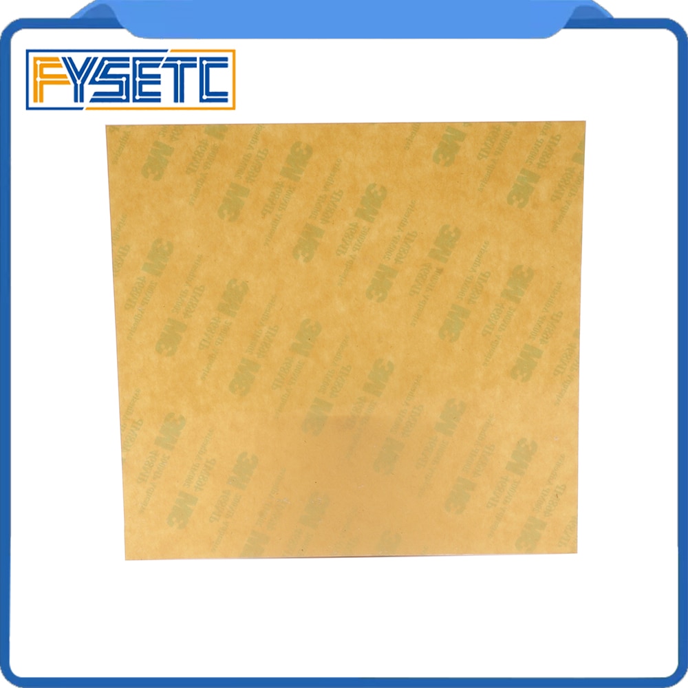 3D Printer Parts Cold PEI Frosted 3D Print Build Surface Polyetherimide Cold PEI Sheet 0.3mm Thickness With 3M 468MP Adhesive