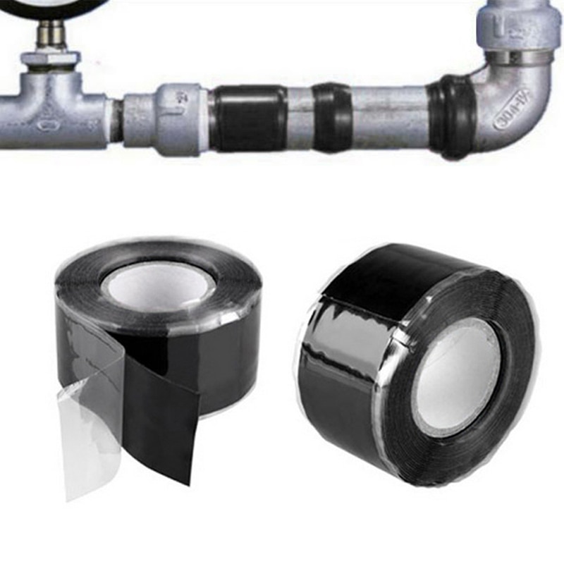 Waterproof Tape Stop Leaks Seal Repair Tape Silicone Rubber Self Fix Masking Tapes Self-adhesive Tapes Water Pipeline Repair
