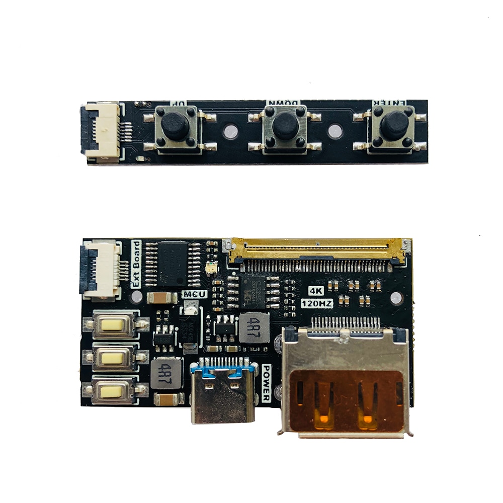 dp edp 4k 120hz PD DIY driver board For portable display screen