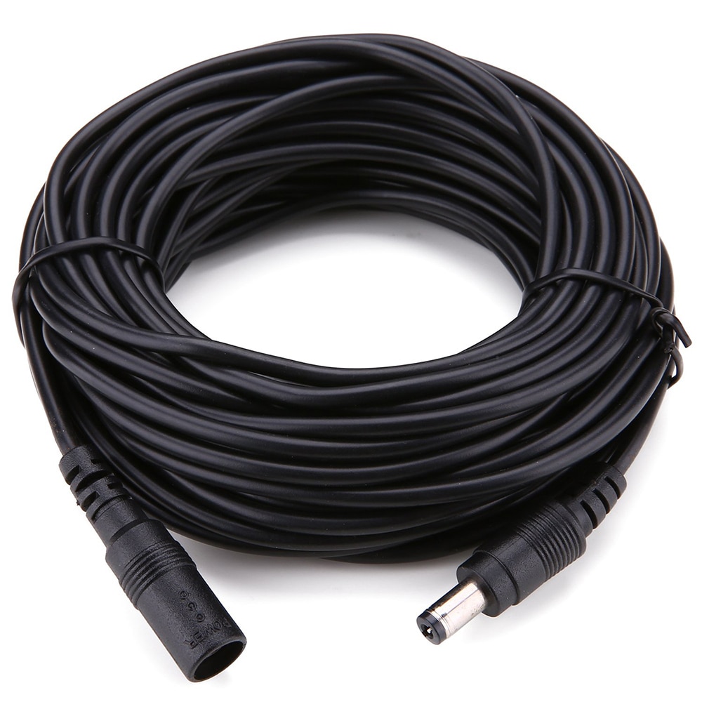 12V Power Extension Cable DC Cable Connector 1M 2M 3M 5M Exend Wire 2.1mm x 5.5mm Plug Adapter For CCTV Camera LED Strip DVR