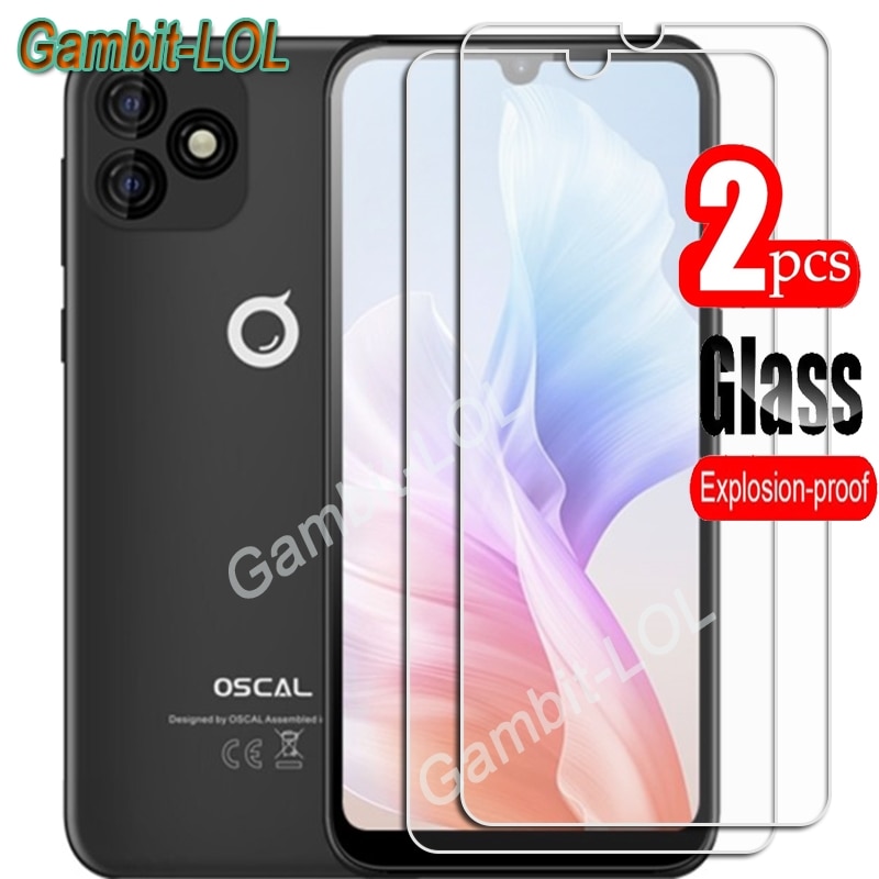 For Blackview OSCAL C20 Tempered Glass Protective ON OSCALC20 Pro 6.09Inch Screen Protector Smart Phone Cover Film
