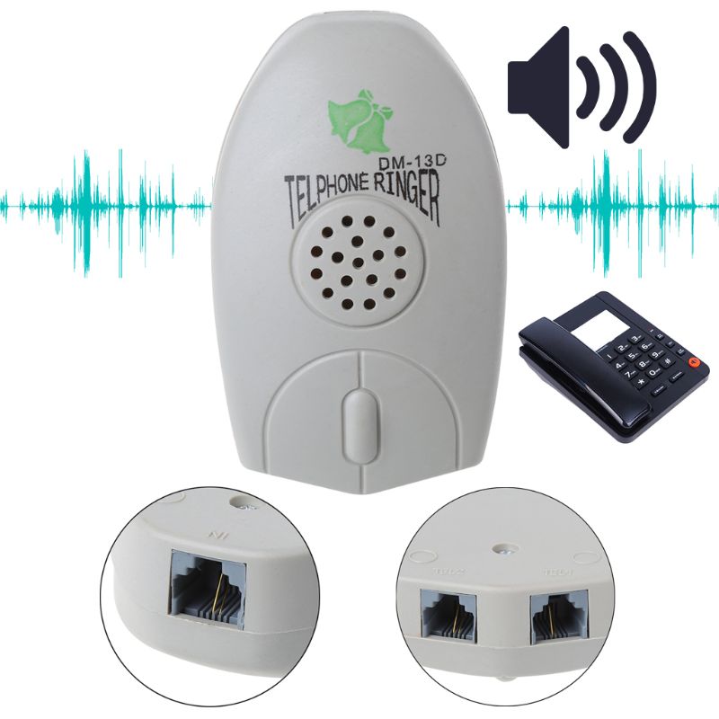 Amplifier Landline Phone Bell Ringer Extra Loud Telephone Ring For The Old Elder house phone telephone landline telephone