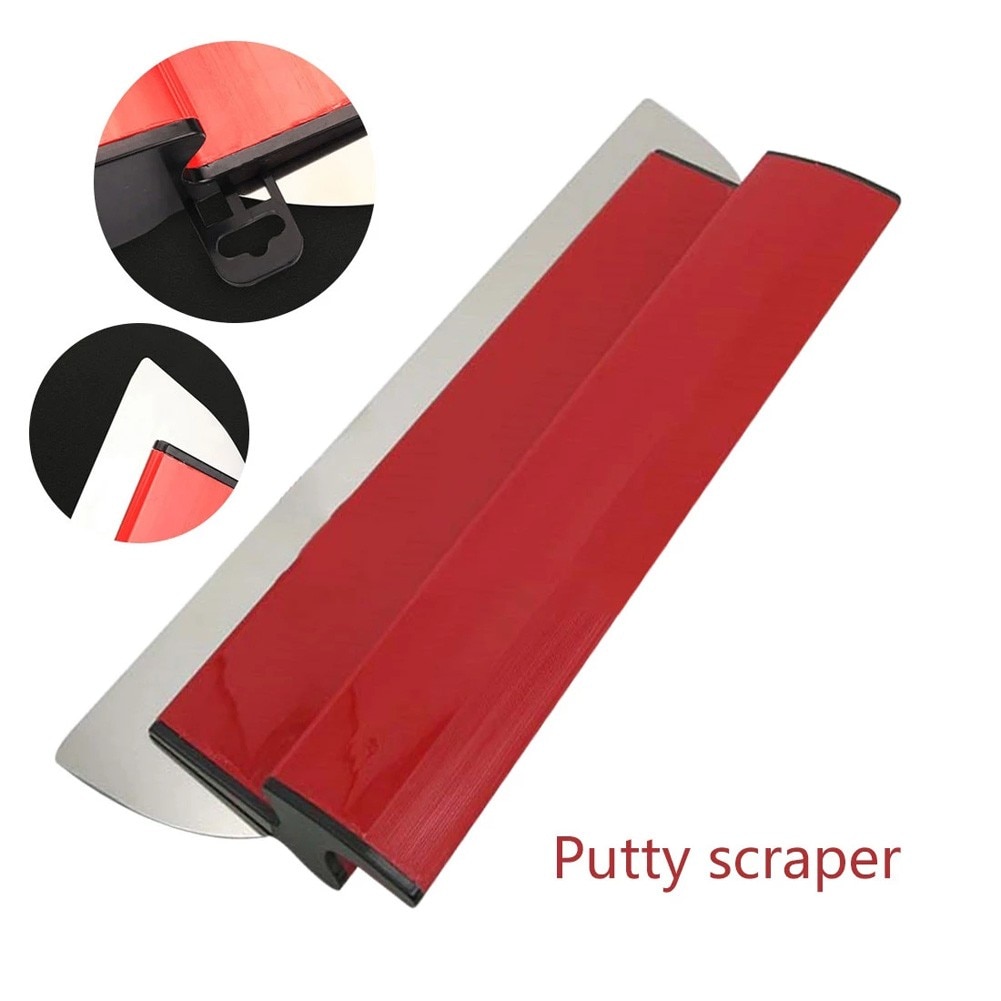 1/2 Pcs Skimming Blades Scrapers 16in/24in Drywall Tape Scraper For Home Decor Renovation Tools Accessories