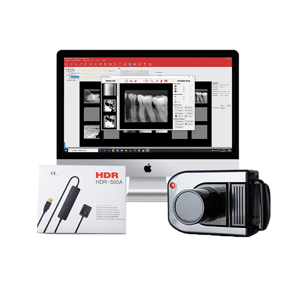 New High Frequency Portable Dental X Ray Machine Dental RVG Sensor X-ray with HDR 500A Sensor