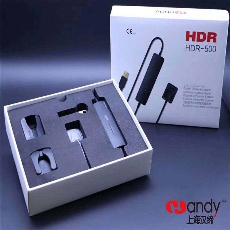 HANDY HDR500 Dental X Ray Sensor Dental RVG Sensor HDR-500 Imaging System USB 2.0 Connection