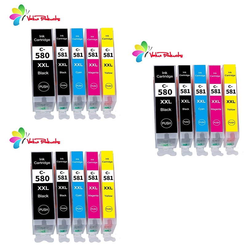 PGI-280 CLI-281 XXL Compatible for Canon 280 281 Ink cartridges, Work for Canon Pixma TS6320 TS8320 TS6120 TS6220 TS8120 TS8220
