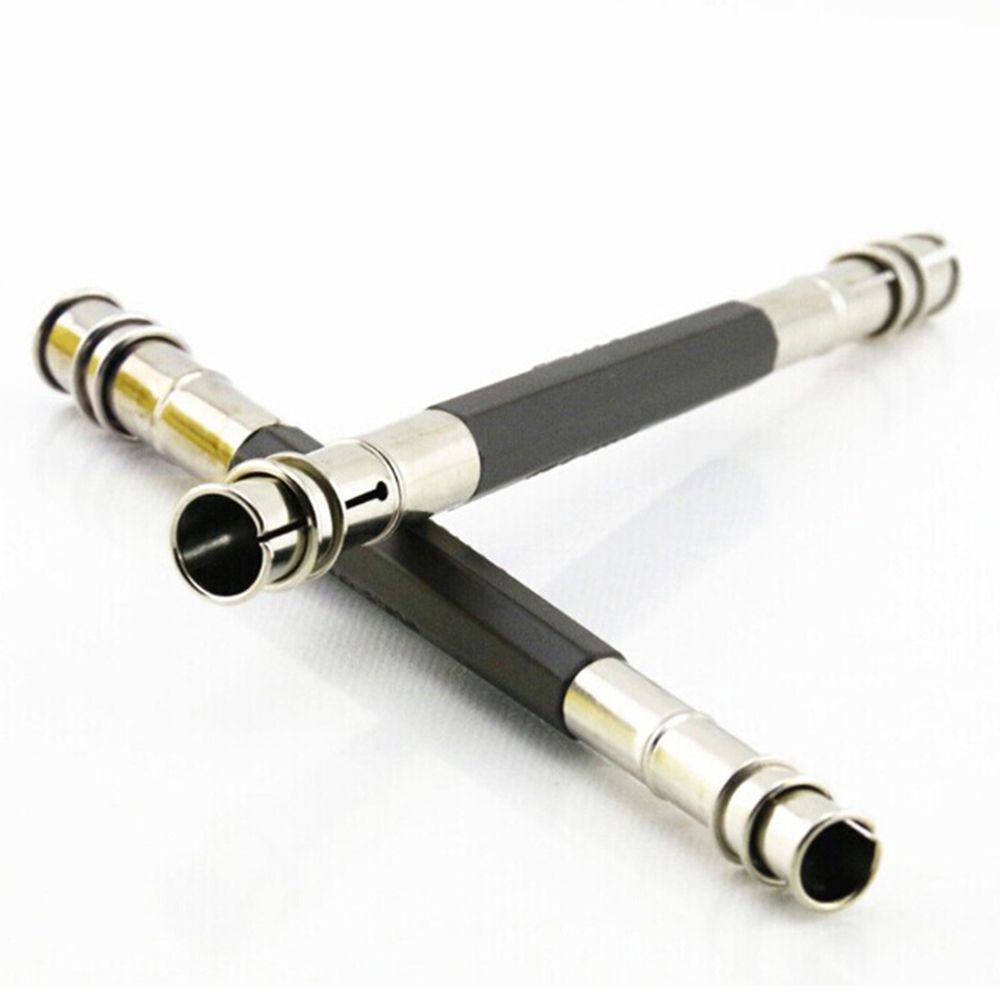 2pcs Pencil Extender Lengthener Holder Adjustable Dual Head Art Writing Tool Artistic Drawing Supplies School Student Stationery
